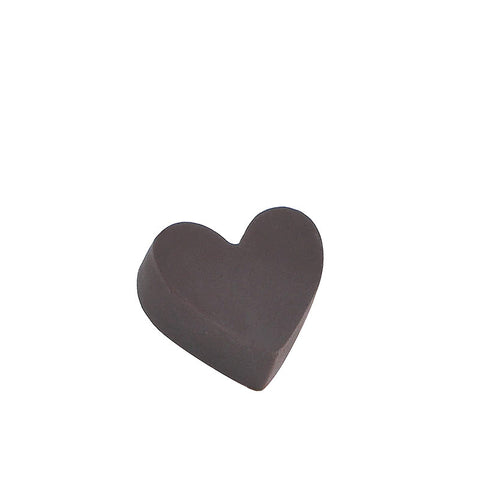 Small Heart Chocolate Brown - (incl GST)
