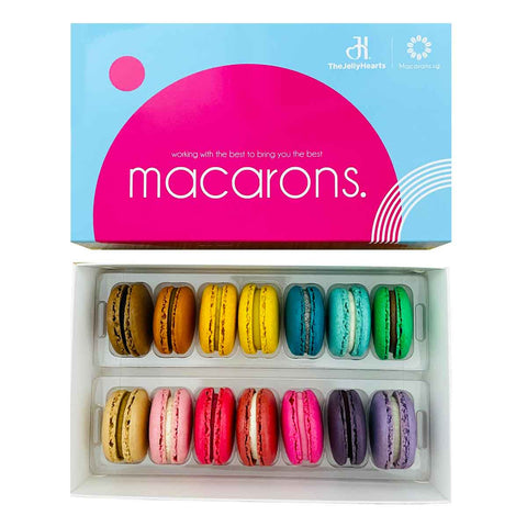 14 Piece Macarons Box - select your flavour