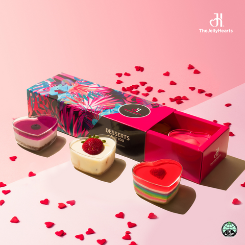 Mini Heart Gift Box 3 - Flora Sleeve