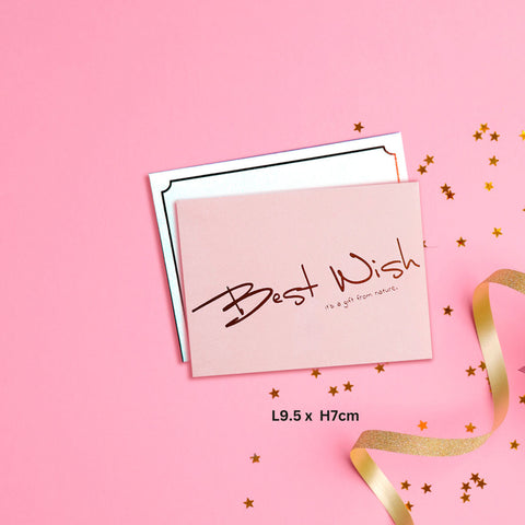 Personalised Gift Card - Best Wishes