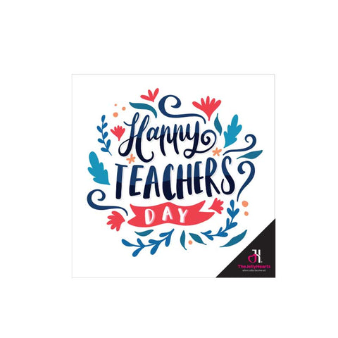 Personalised Gift Card - Happy Teacher's Day