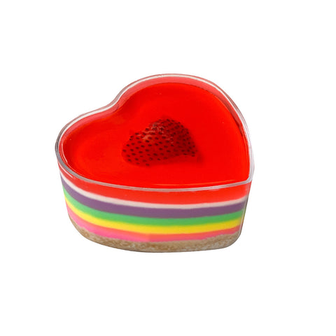 Mini Heart Multi Layer Rainbow - 3